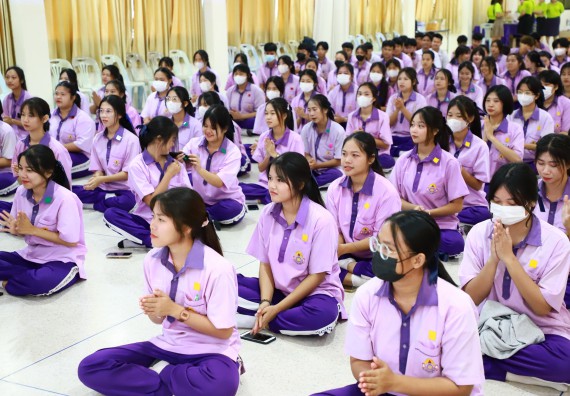 ภาพกิจกรรม  คณะวิทยาศาสตร์และเทคโนโลยี จัดค่ายวิทยาศาสตร์สัญจร ปีการศึกษา 2566  โรงเรียนคลองขลุงราษฎร์รังสรรค์