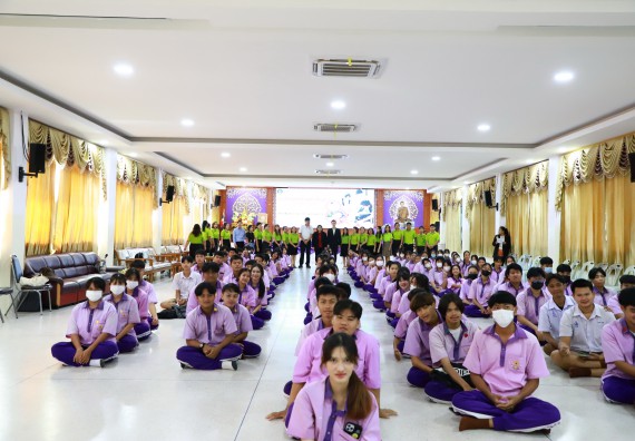 ภาพกิจกรรม  คณะวิทยาศาสตร์และเทคโนโลยี จัดค่ายวิทยาศาสตร์สัญจร ปีการศึกษา 2566  โรงเรียนคลองขลุงราษฎร์รังสรรค์