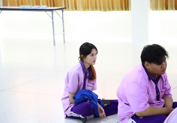 ภาพกิจกรรม  คณะวิทยาศาสตร์และเทคโนโลยี จัดค่ายวิทยาศาสตร์สัญจร ปีการศึกษา 2566  โรงเรียนคลองขลุงราษฎร์รังสรรค์