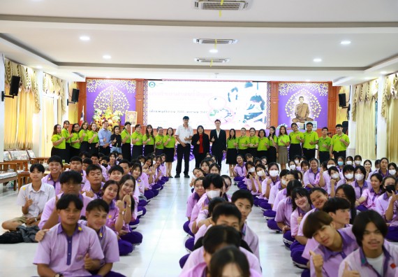 ภาพกิจกรรม  คณะวิทยาศาสตร์และเทคโนโลยี จัดค่ายวิทยาศาสตร์สัญจร ปีการศึกษา 2566  โรงเรียนคลองขลุงราษฎร์รังสรรค์