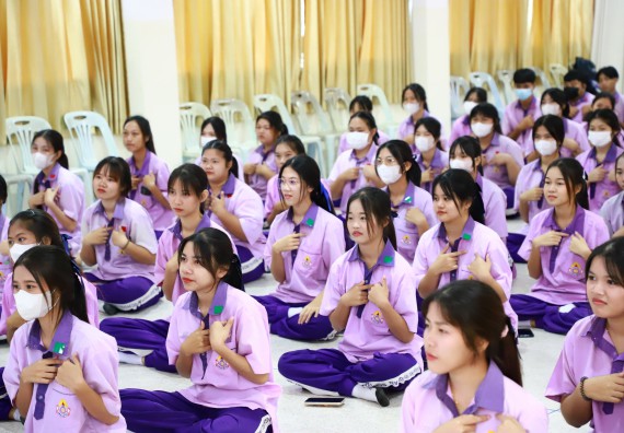 ภาพกิจกรรม  คณะวิทยาศาสตร์และเทคโนโลยี จัดค่ายวิทยาศาสตร์สัญจร ปีการศึกษา 2566  โรงเรียนคลองขลุงราษฎร์รังสรรค์