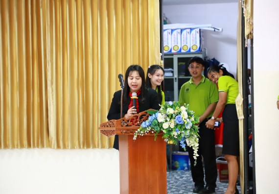 ภาพกิจกรรม  คณะวิทยาศาสตร์และเทคโนโลยี จัดค่ายวิทยาศาสตร์สัญจร ปีการศึกษา 2566  โรงเรียนคลองขลุงราษฎร์รังสรรค์