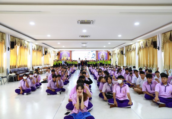 ภาพกิจกรรม  คณะวิทยาศาสตร์และเทคโนโลยี จัดค่ายวิทยาศาสตร์สัญจร ปีการศึกษา 2566  โรงเรียนคลองขลุงราษฎร์รังสรรค์