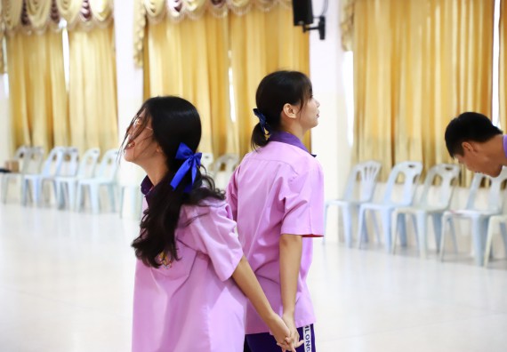 ภาพกิจกรรม  คณะวิทยาศาสตร์และเทคโนโลยี จัดค่ายวิทยาศาสตร์สัญจร ปีการศึกษา 2566  โรงเรียนคลองขลุงราษฎร์รังสรรค์