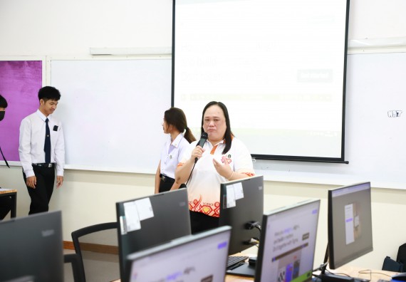 ภาพกิจกรรม  คณะวิทยาศาสตร์และเทคโนโลยี จัดค่ายวิทยาศาสตร์สัญจร ปีการศึกษา 2566  โรงเรียนคลองขลุงราษฎร์รังสรรค์