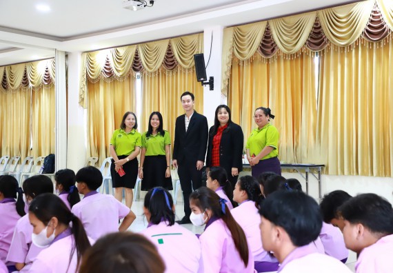 ภาพกิจกรรม  คณะวิทยาศาสตร์และเทคโนโลยี จัดค่ายวิทยาศาสตร์สัญจร ปีการศึกษา 2566  โรงเรียนคลองขลุงราษฎร์รังสรรค์