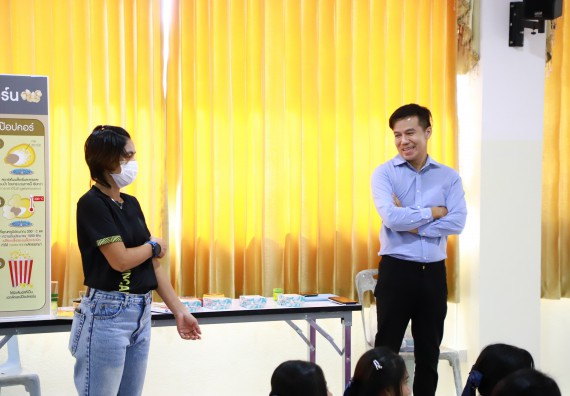 ภาพกิจกรรม  คณะวิทยาศาสตร์และเทคโนโลยี จัดค่ายวิทยาศาสตร์สัญจร ปีการศึกษา 2566  โรงเรียนคลองขลุงราษฎร์รังสรรค์