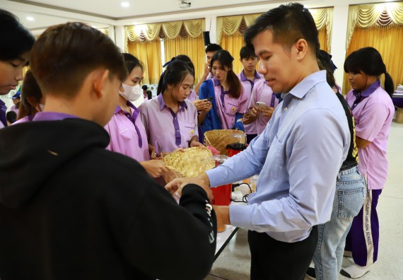 ภาพกิจกรรม  คณะวิทยาศาสตร์และเทคโนโลยี จัดค่ายวิทยาศาสตร์สัญจร ปีการศึกษา 2566  โรงเรียนคลองขลุงราษฎร์รังสรรค์