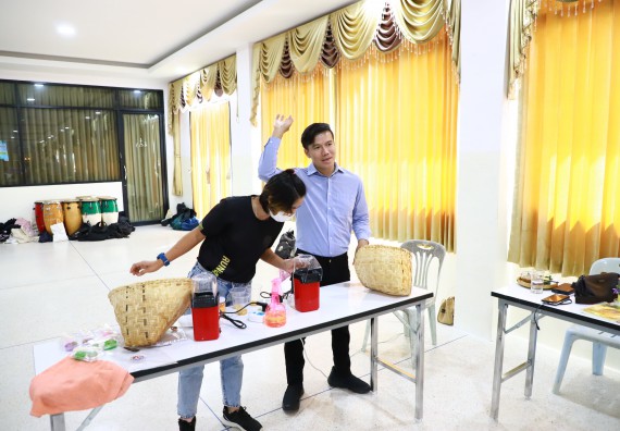 ภาพกิจกรรม  คณะวิทยาศาสตร์และเทคโนโลยี จัดค่ายวิทยาศาสตร์สัญจร ปีการศึกษา 2566  โรงเรียนคลองขลุงราษฎร์รังสรรค์