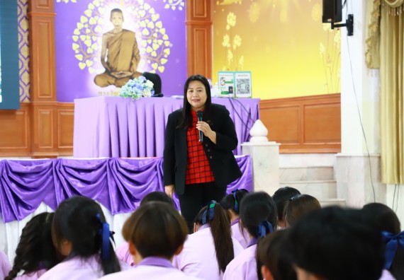 ภาพกิจกรรม  คณะวิทยาศาสตร์และเทคโนโลยี จัดค่ายวิทยาศาสตร์สัญจร ปีการศึกษา 2566  โรงเรียนคลองขลุงราษฎร์รังสรรค์