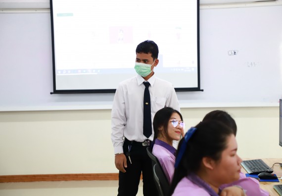 ภาพกิจกรรม  คณะวิทยาศาสตร์และเทคโนโลยี จัดค่ายวิทยาศาสตร์สัญจร ปีการศึกษา 2566  โรงเรียนคลองขลุงราษฎร์รังสรรค์