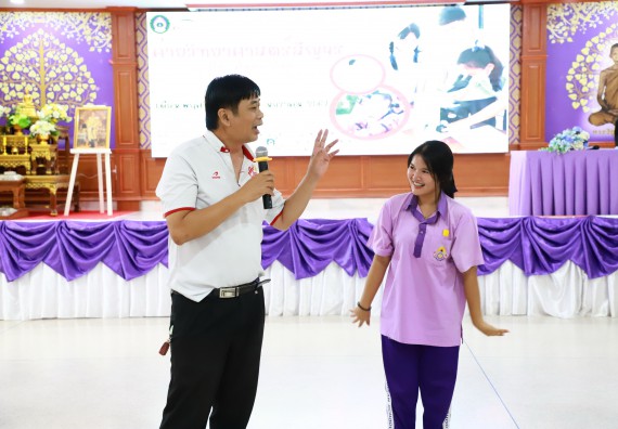 ภาพกิจกรรม  คณะวิทยาศาสตร์และเทคโนโลยี จัดค่ายวิทยาศาสตร์สัญจร ปีการศึกษา 2566  โรงเรียนคลองขลุงราษฎร์รังสรรค์