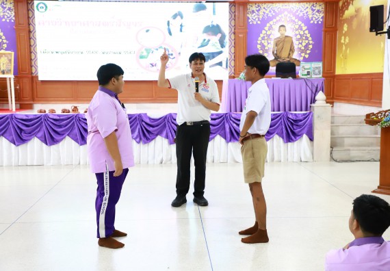 ภาพกิจกรรม  คณะวิทยาศาสตร์และเทคโนโลยี จัดค่ายวิทยาศาสตร์สัญจร ปีการศึกษา 2566  โรงเรียนคลองขลุงราษฎร์รังสรรค์