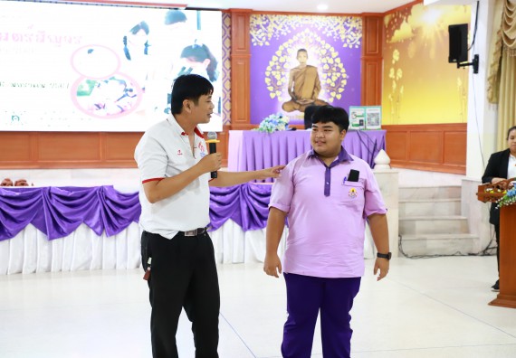 ภาพกิจกรรม  คณะวิทยาศาสตร์และเทคโนโลยี จัดค่ายวิทยาศาสตร์สัญจร ปีการศึกษา 2566  โรงเรียนคลองขลุงราษฎร์รังสรรค์