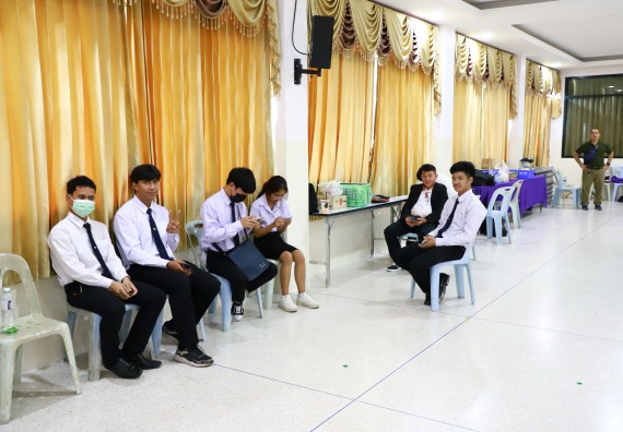 ภาพกิจกรรม  คณะวิทยาศาสตร์และเทคโนโลยี จัดค่ายวิทยาศาสตร์สัญจร ปีการศึกษา 2566  โรงเรียนคลองขลุงราษฎร์รังสรรค์