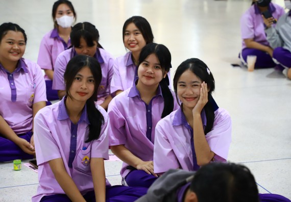 ภาพกิจกรรม  คณะวิทยาศาสตร์และเทคโนโลยี จัดค่ายวิทยาศาสตร์สัญจร ปีการศึกษา 2566  โรงเรียนคลองขลุงราษฎร์รังสรรค์