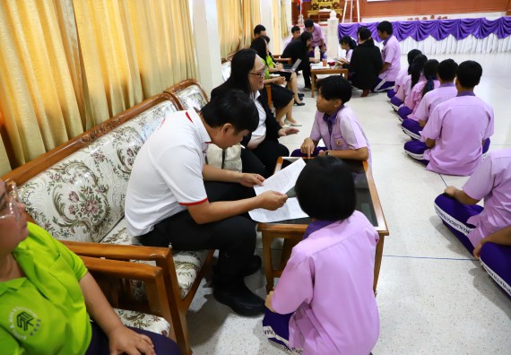 ภาพกิจกรรม  คณะวิทยาศาสตร์และเทคโนโลยี จัดค่ายวิทยาศาสตร์สัญจร ปีการศึกษา 2566  โรงเรียนคลองขลุงราษฎร์รังสรรค์