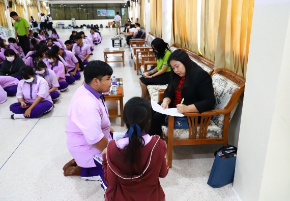 ภาพกิจกรรม  คณะวิทยาศาสตร์และเทคโนโลยี จัดค่ายวิทยาศาสตร์สัญจร ปีการศึกษา 2566  โรงเรียนคลองขลุงราษฎร์รังสรรค์