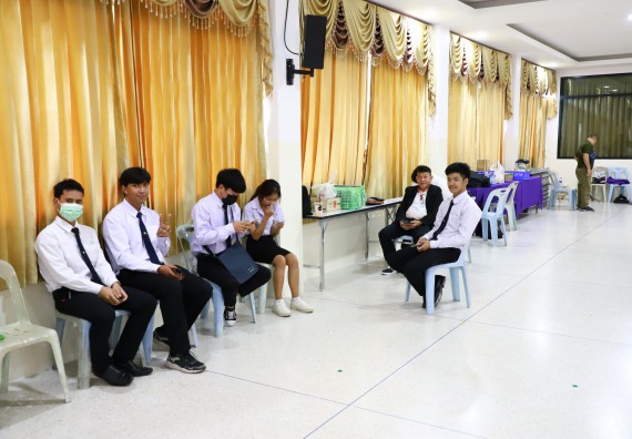 ภาพกิจกรรม  คณะวิทยาศาสตร์และเทคโนโลยี จัดค่ายวิทยาศาสตร์สัญจร ปีการศึกษา 2566  โรงเรียนคลองขลุงราษฎร์รังสรรค์