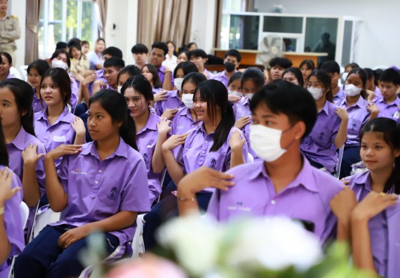 คณะวิทยาศาสตร์และเทคโนโลยี จัดค่ายวิทยาศาสตร์สัญจร ปีการศึกษา 2566  โรงเรียนขาณุวิทยา
