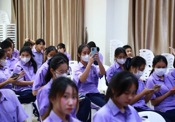 คณะวิทยาศาสตร์และเทคโนโลยี จัดค่ายวิทยาศาสตร์สัญจร ปีการศึกษา 2566  โรงเรียนขาณุวิทยา