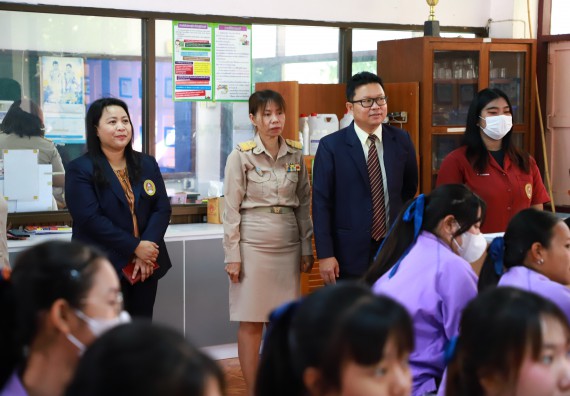 คณะวิทยาศาสตร์และเทคโนโลยี จัดค่ายวิทยาศาสตร์สัญจร ปีการศึกษา 2566  โรงเรียนขาณุวิทยา