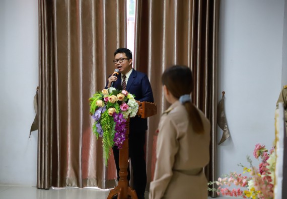 คณะวิทยาศาสตร์และเทคโนโลยี จัดค่ายวิทยาศาสตร์สัญจร ปีการศึกษา 2566  โรงเรียนขาณุวิทยา