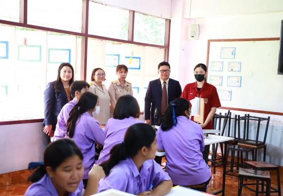 คณะวิทยาศาสตร์และเทคโนโลยี จัดค่ายวิทยาศาสตร์สัญจร ปีการศึกษา 2566  โรงเรียนขาณุวิทยา