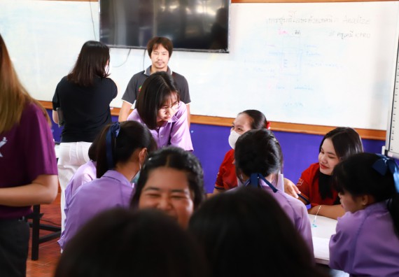 คณะวิทยาศาสตร์และเทคโนโลยี จัดค่ายวิทยาศาสตร์สัญจร ปีการศึกษา 2566  โรงเรียนขาณุวิทยา