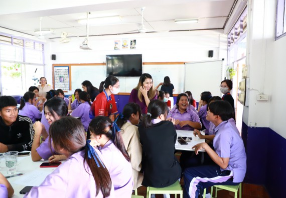 คณะวิทยาศาสตร์และเทคโนโลยี จัดค่ายวิทยาศาสตร์สัญจร ปีการศึกษา 2566  โรงเรียนขาณุวิทยา