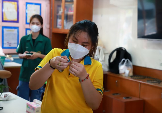 คณะวิทยาศาสตร์และเทคโนโลยี จัดค่ายวิทยาศาสตร์สัญจร ปีการศึกษา 2566  โรงเรียนขาณุวิทยา