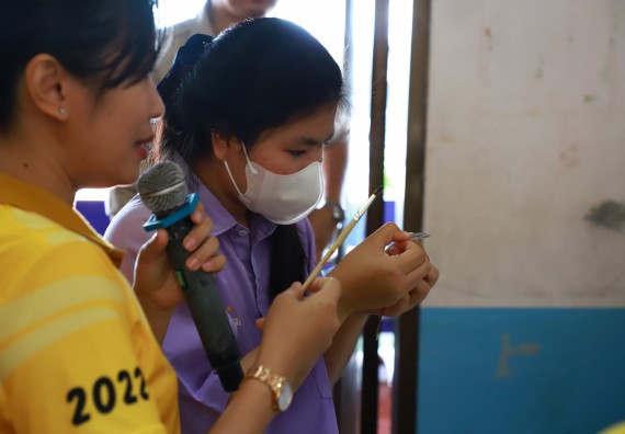 คณะวิทยาศาสตร์และเทคโนโลยี จัดค่ายวิทยาศาสตร์สัญจร ปีการศึกษา 2566  โรงเรียนขาณุวิทยา