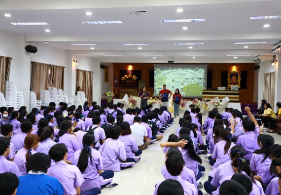 คณะวิทยาศาสตร์และเทคโนโลยี จัดค่ายวิทยาศาสตร์สัญจร ปีการศึกษา 2566  โรงเรียนขาณุวิทยา