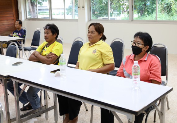 ภาพกิจกรรม  ศูนย์วิทยาศาสตร์และวิทยาศาสตร์ประยุกต์ คณะวิทยาศาสตร์และเทคโนโลยี จัดอบรมเชิงปฏิบัติการการอบรมดับเพลิงขั้นต้นและความปลอดภัยในห้องปฏิบัติการ