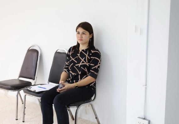 ภาพกิจกรรม  ศูนย์วิทยาศาสตร์และวิทยาศาสตร์ประยุกต์ คณะวิทยาศาสตร์และเทคโนโลยี จัดอบรมเชิงปฏิบัติการการอบรมดับเพลิงขั้นต้นและความปลอดภัยในห้องปฏิบัติการ