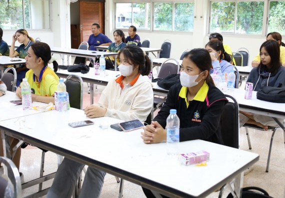 ภาพกิจกรรม  ศูนย์วิทยาศาสตร์และวิทยาศาสตร์ประยุกต์ คณะวิทยาศาสตร์และเทคโนโลยี จัดอบรมเชิงปฏิบัติการการอบรมดับเพลิงขั้นต้นและความปลอดภัยในห้องปฏิบัติการ