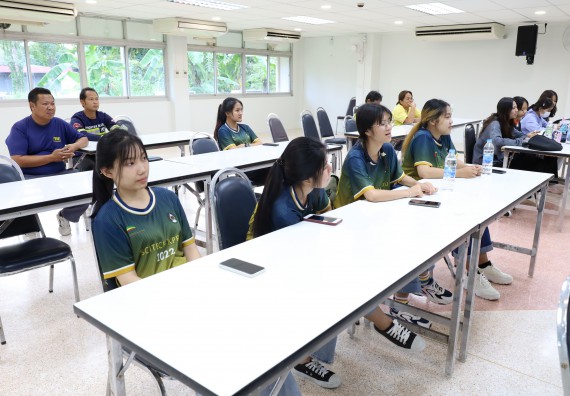 ภาพกิจกรรม  ศูนย์วิทยาศาสตร์และวิทยาศาสตร์ประยุกต์ คณะวิทยาศาสตร์และเทคโนโลยี จัดอบรมเชิงปฏิบัติการการอบรมดับเพลิงขั้นต้นและความปลอดภัยในห้องปฏิบัติการ