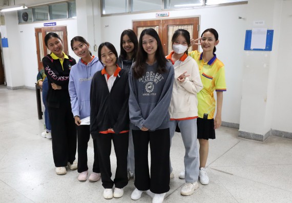 ภาพกิจกรรม  ศูนย์วิทยาศาสตร์และวิทยาศาสตร์ประยุกต์ คณะวิทยาศาสตร์และเทคโนโลยี จัดอบรมเชิงปฏิบัติการการอบรมดับเพลิงขั้นต้นและความปลอดภัยในห้องปฏิบัติการ