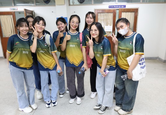 ภาพกิจกรรม  ศูนย์วิทยาศาสตร์และวิทยาศาสตร์ประยุกต์ คณะวิทยาศาสตร์และเทคโนโลยี จัดอบรมเชิงปฏิบัติการการอบรมดับเพลิงขั้นต้นและความปลอดภัยในห้องปฏิบัติการ
