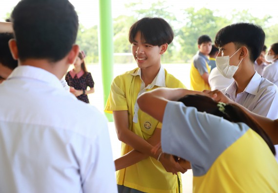 คณะวิทยาศาสตร์และเทคโนโลยี จัดค่ายวิทยาศาสตร์สัญจร ปีการศึกษา 2566  โรงเรียนสลกบาตรวิทยา