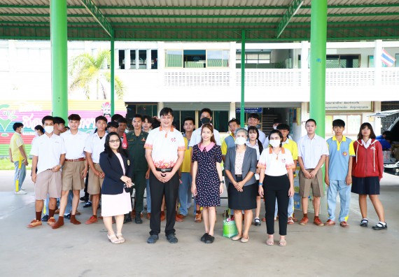 คณะวิทยาศาสตร์และเทคโนโลยี จัดค่ายวิทยาศาสตร์สัญจร ปีการศึกษา 2566  โรงเรียนสลกบาตรวิทยา