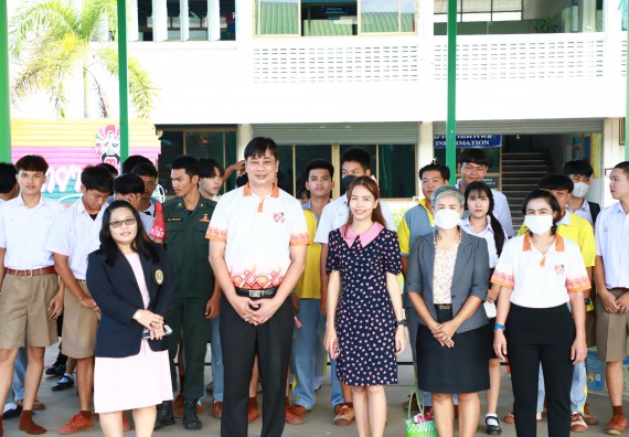 คณะวิทยาศาสตร์และเทคโนโลยี จัดค่ายวิทยาศาสตร์สัญจร ปีการศึกษา 2566  โรงเรียนสลกบาตรวิทยา