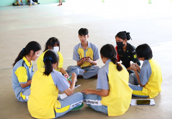 คณะวิทยาศาสตร์และเทคโนโลยี จัดค่ายวิทยาศาสตร์สัญจร ปีการศึกษา 2566  โรงเรียนสลกบาตรวิทยา