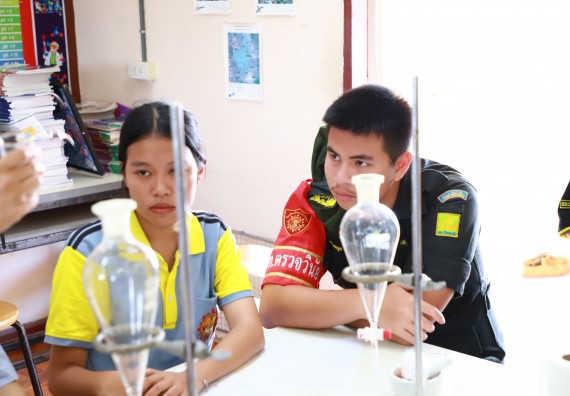 คณะวิทยาศาสตร์และเทคโนโลยี จัดค่ายวิทยาศาสตร์สัญจร ปีการศึกษา 2566  โรงเรียนสลกบาตรวิทยา