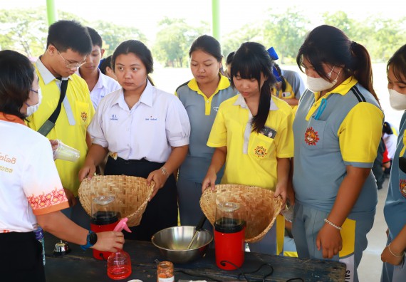คณะวิทยาศาสตร์และเทคโนโลยี จัดค่ายวิทยาศาสตร์สัญจร ปีการศึกษา 2566  โรงเรียนสลกบาตรวิทยา