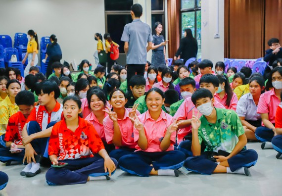 คณะวิทยาศาสตร์และเทคโนโลยี จัดค่ายวิทยาศาสตร์สัญจร ปีการศึกษา 2566  โรงเรียนระหานวิทยา 