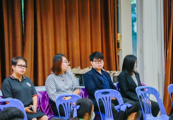 คณะวิทยาศาสตร์และเทคโนโลยี จัดค่ายวิทยาศาสตร์สัญจร ปีการศึกษา 2566  โรงเรียนระหานวิทยา 