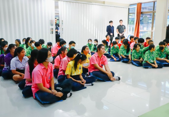คณะวิทยาศาสตร์และเทคโนโลยี จัดค่ายวิทยาศาสตร์สัญจร ปีการศึกษา 2566  โรงเรียนระหานวิทยา 