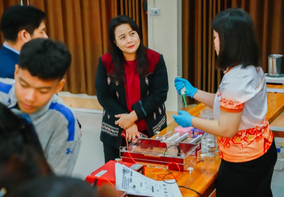 คณะวิทยาศาสตร์และเทคโนโลยี จัดค่ายวิทยาศาสตร์สัญจร ปีการศึกษา 2566  โรงเรียนระหานวิทยา 