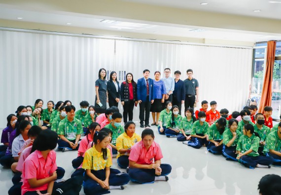 คณะวิทยาศาสตร์และเทคโนโลยี จัดค่ายวิทยาศาสตร์สัญจร ปีการศึกษา 2566  โรงเรียนระหานวิทยา 